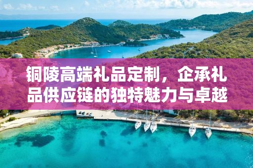 铜陵高端礼品定制，企承礼品供应链的独特魅力与卓越服务